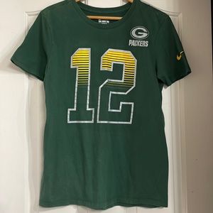 Men’s Nike Green Bay Packers Rodgers T-shirt Size Small